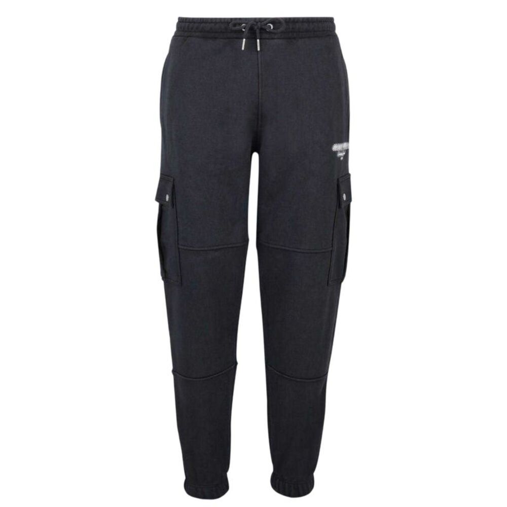 Jack Wills Mens Script Combat Trousers / Black